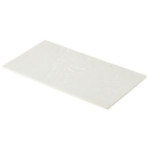 White Slate Melamine Platter GN 1/3 32.5×17.5cm