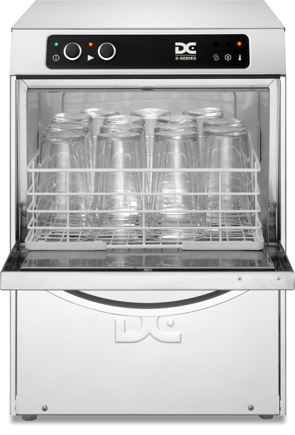 DC Standard Range SG35 Glasswasher  350mm Rack 14 Pint Capacity