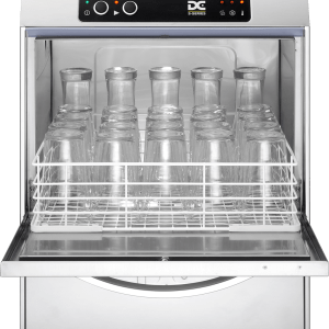 DC Standard Range SG45D Glasswasher with Drain Pump  450mm Rack 25 Pint Capacity
