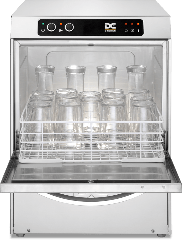 DC Standard Range SGP40 Tall Glasswasher  400mm Rack 18 Pint Capacity