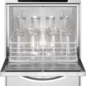 DC Standard Range SGP40D Tall Glasswasher with Drain Pump  400mm Rack 18 Pint Capacity
