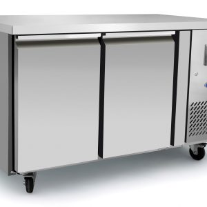 Atosa EPF3422HD Two Door Table Fridge 215ltrs