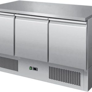 Ice-A-Cool ICE3851GR 3 Door Undercounter Refrigerator 380 Litres