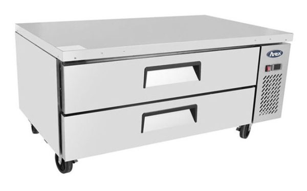 Atosa MGF8450GR Refrigerated 2 Drawer Chef Base 215 Litres  2 x 2/1GN & 6 X 1/6GN