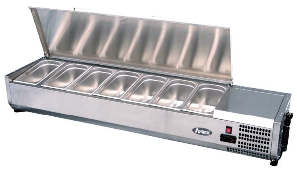 Atosa VRX1200/380S Countertop Topping Unit 4 x 1/3GN