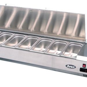 Atosa VRX1400/330S Countertop Topping Unit 6 x 1/4GN