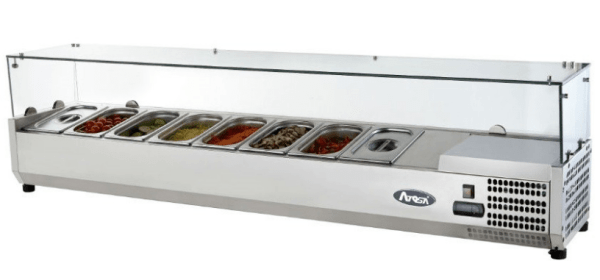 Atosa VRX1600/380 Countertop Topping Unit 7 x 1/3GN