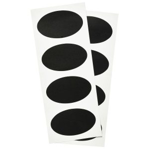 Self Adhesive Oval Chalkboard Set 8pcs