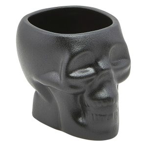 Genware Cast Iron Effect Skull Tiki Mug 40cl/14oz QTY:6