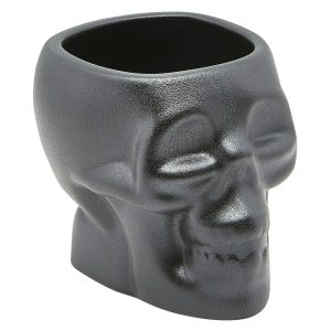 Genware Cast Iron Effect Skull Tiki Mug 80cl/28.15oz QTY:6