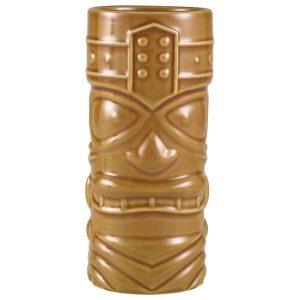 Genware Brown Tiki Mug 40cl/14oz QTY:4