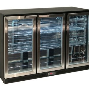 Triple Hinged Door Undercounter Bottle Cooler