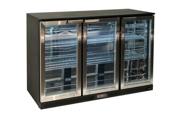 Triple Hinged Door Undercounter Bottle Cooler