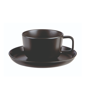 Costa Verde Nordika Black Saucer 15cm QTY: 12