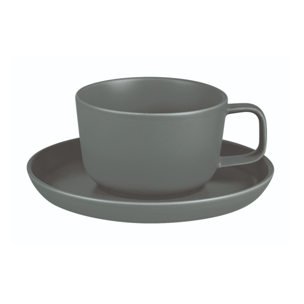 Costa Verde Nordika Grey Saucer 15cm QTY: 12