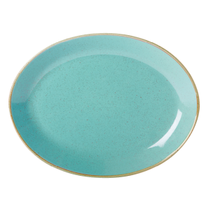 Seasons by Porcelite Sea Spray Oval Plate 30cm/12″ QTY: 6