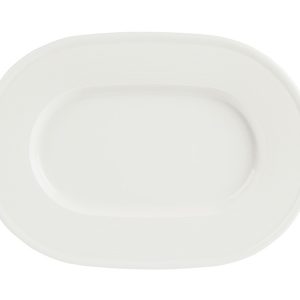 Porland Academy Line Oval Plate 25cm QTY: 6