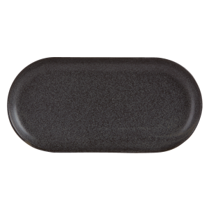 Seasons by Porcelite Graphite Narrow Oval Plate 30cm QTY: 6