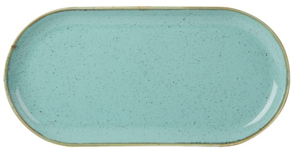 Seasons by Porcelite Sea Spray Narrow Oval Plate 30cm QTY: 6