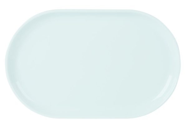 Porcelite Narrow Oval Plate 32x20cm/12.5×8″ QTY: 6
