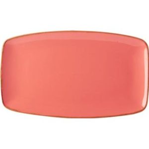 Seasons by Porcelite Coral Rectangular Plate 31x18cm/12″x7″ QTY: 6