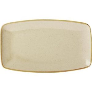 Seasons by Porcelite Wheat Rectangular Plate 31x18cm/12×7″ QTY: 6