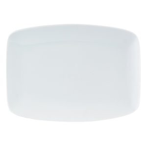 Porcelite Rectangular Plate 27cm QTY: 6