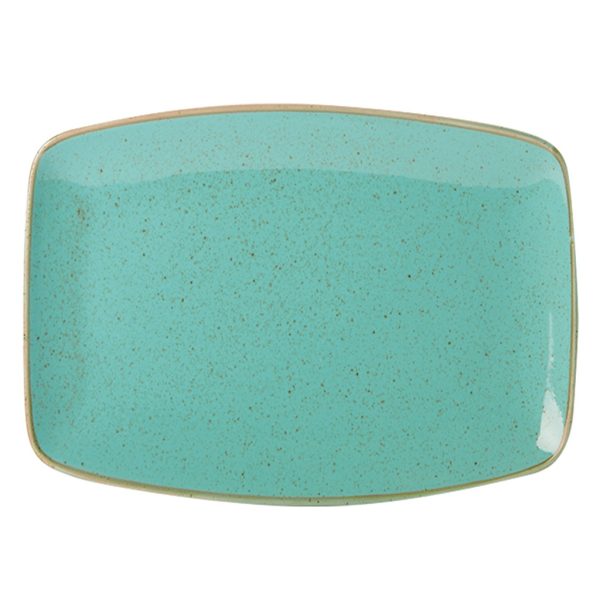 Seasons by Porcelite Sea Spray Rectangular Plate 32cm QTY: 6