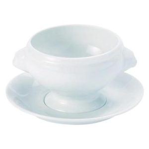 Porcelite Soup Stand 17cm/6.75″ QTY: 6