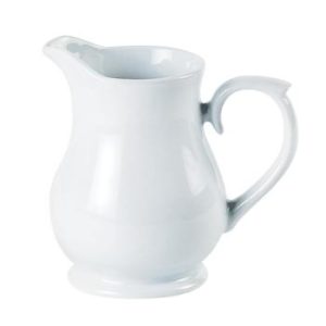 Porcelite Standard Jug 56cl/20oz (1 Pint) QTY: 3