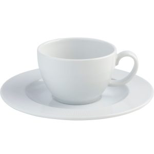 Bowl Shaped Cup & Saucer