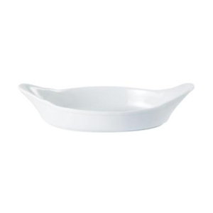 Porcelite Oval Eared Dish 28cm/11″ QTY: 4