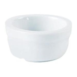 Porcelite Butter Pat 3cl/1oz QTY: 12