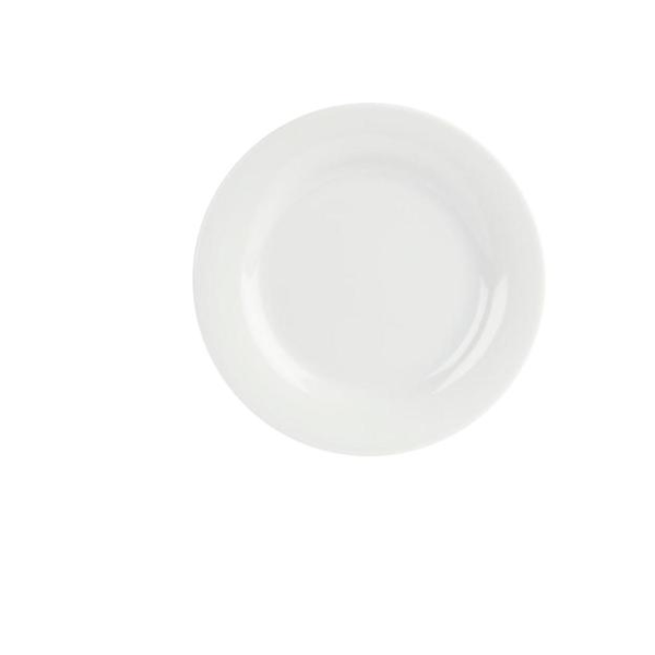 Porcelite Banquet Wide Rim Plate 17cm/6.5″ QTY: 6