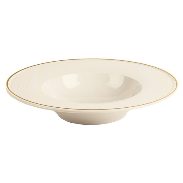Porland Academy Line Gold Band Pasta Plate 30cm QTY: 6