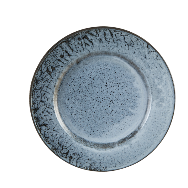 Aura by Porcelite Glacier Rimmed Plate 27cm QTY: 6