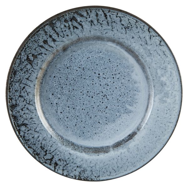 Aura by Porcelite Glacier Rimmed Plate 32cm QTY: 6