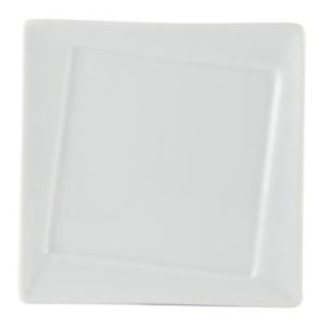 Porcelite Twist Square Plate 13cm/5″ QTY: 6