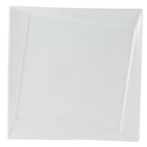 Porcelite Twist Square Plate 29cm/11.5″ QTY: 6