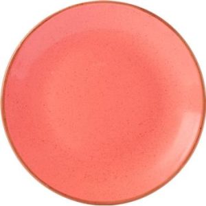 Seasons by Porcelite Coral Coupe Plate 18cm/7″ QTY: 6