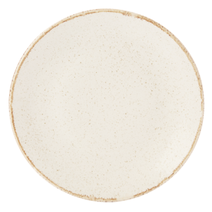 Seasons by Porcelite Oatmeal Coupe Plate 24cm QTY: 6