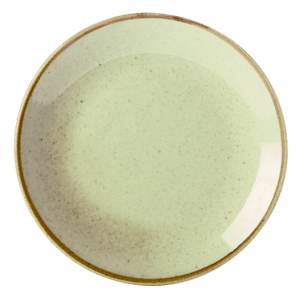Seasons by Porcelite Wheat Coupe Plate 24cm QTY: 6