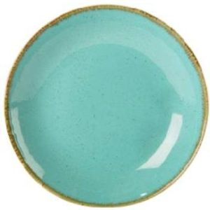 Seasons by Porcelite Sea Spray Coupe Plate 28cm/11″ QTY: 6