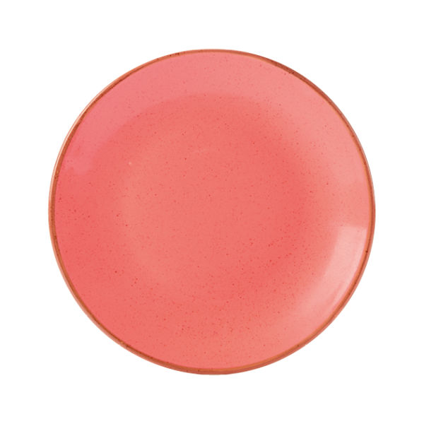 Seasons by Porcelite Coral Coupe Plate 30cm/12″ QTY: 6