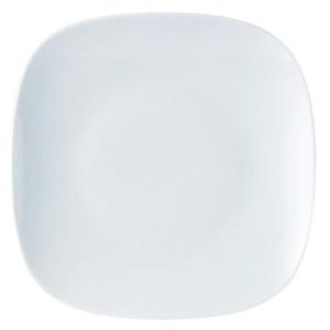 Porcelite Square Coupe Shaped Plate 28cm(32cm) 11″(12.5″) QTY: 6