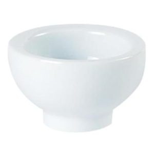 Porcelite Round Footed Bowl 6x3cm/2.25×1.25″ QTY: 12