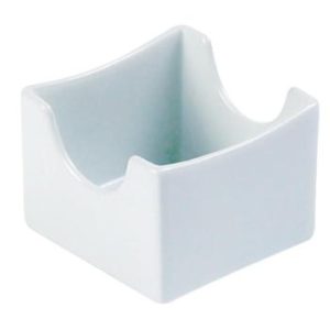 Porcelite Sachet Holder 7x7x5.5cm/2.75″x2.75″x2″ QTY: 6