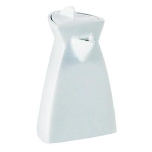 Porcelite Triangular Oil/Vinegar Jar 9cm/3.5″ 14cl/5oz QTY: 6