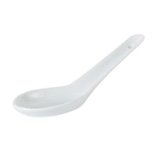 Porcelite Chinese Spoon 14cm/5.5″ QTY: 12