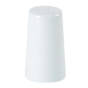 Porcelite Tall Pepper Pot 10cm/4″ QTY: 32